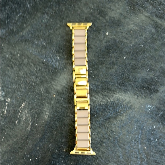 Anne Klein Gold and Cream Watch with Polished Finish NWOT - Picture 1 of 6